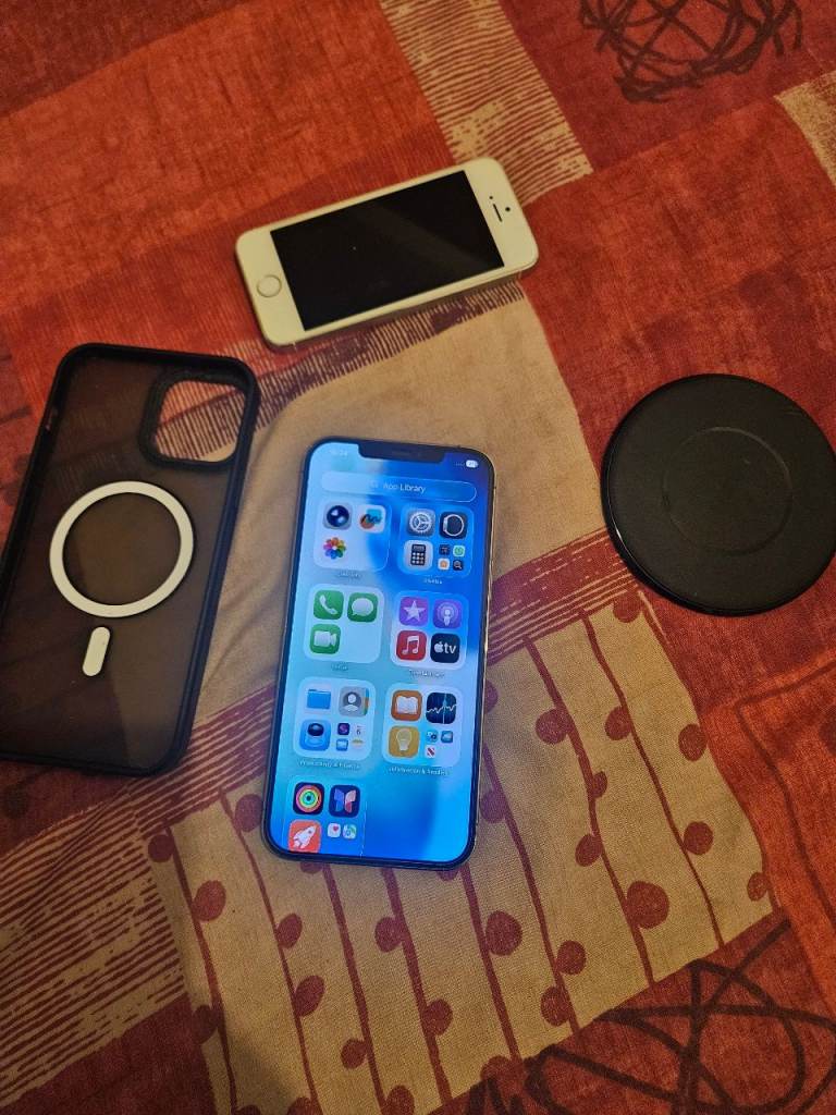 Iphone 12 pro Max with Free case Plus charger  