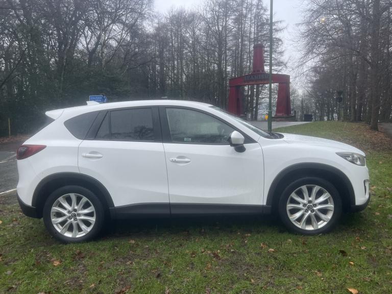 MAZDA CX-5 2.2 SKYACTIV-D Sport Nav White Manual Diesel 2013