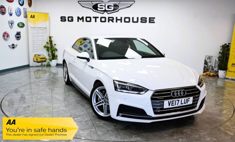 2017 Audi A5 2.0 TDI S line Coupe 2dr Diesel S Tronic quattro Euro 6 (s/s) (190 ps) Coupe Diesel ...