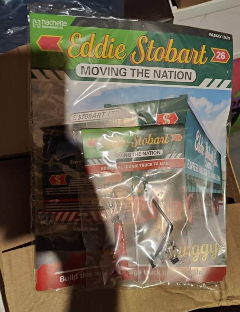 Eddie Stobart Build the Classic Haulage Truck Hachette Issue 26 NEW moving nation