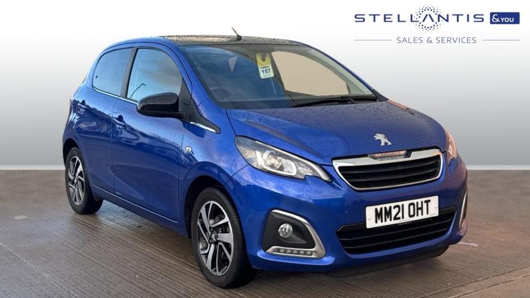2021 Peugeot 108 1.0 Allure Hatchback 5dr Petrol Manual Euro 6 (s/s) (72 ps) Hatchback Petrol Manual