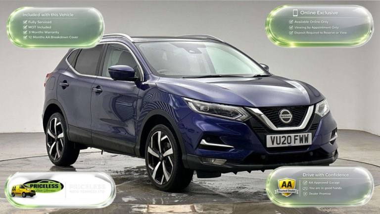 2020 20 NISSAN QASHQAI 1.3 DIG-T TEKNA SUV 5DR PETROL MANUAL EURO 6 (S/S) (140 P
