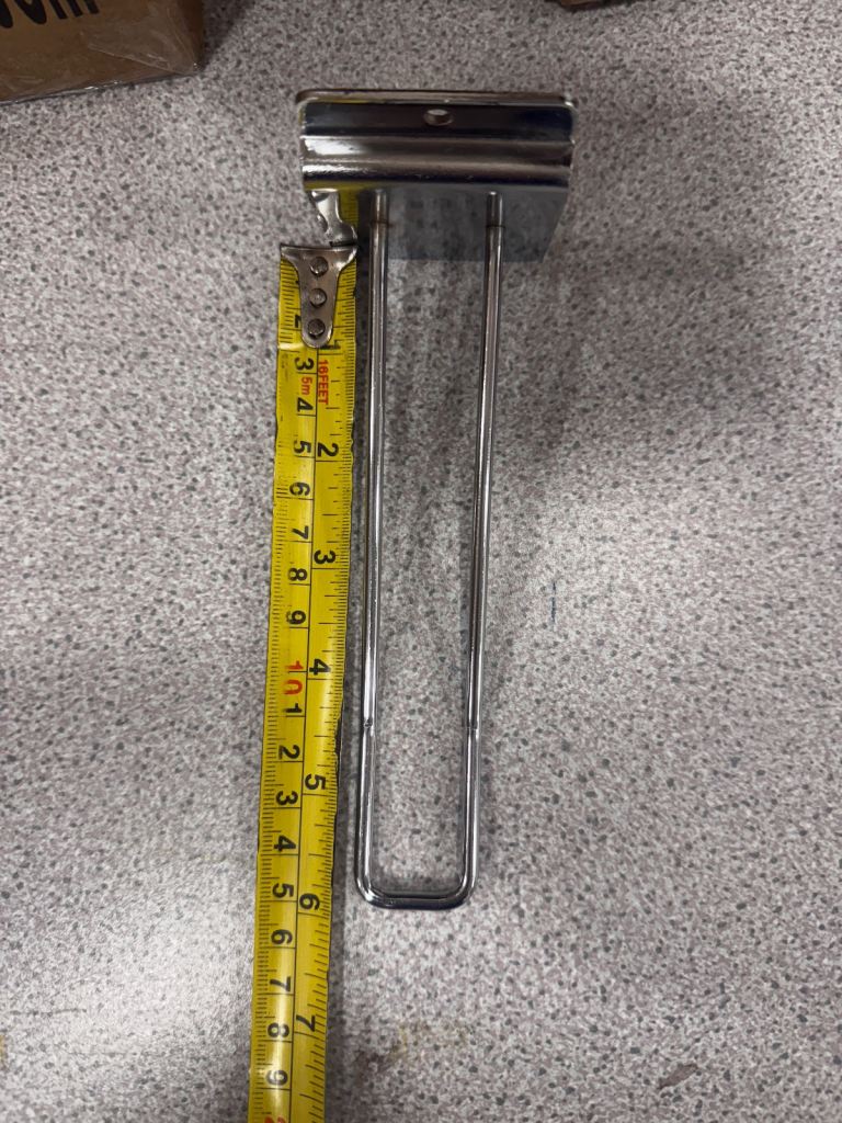 Slatwall Euro hook 15 cm | 70 hooks