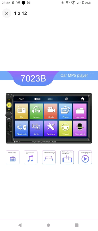Car MP5 Player