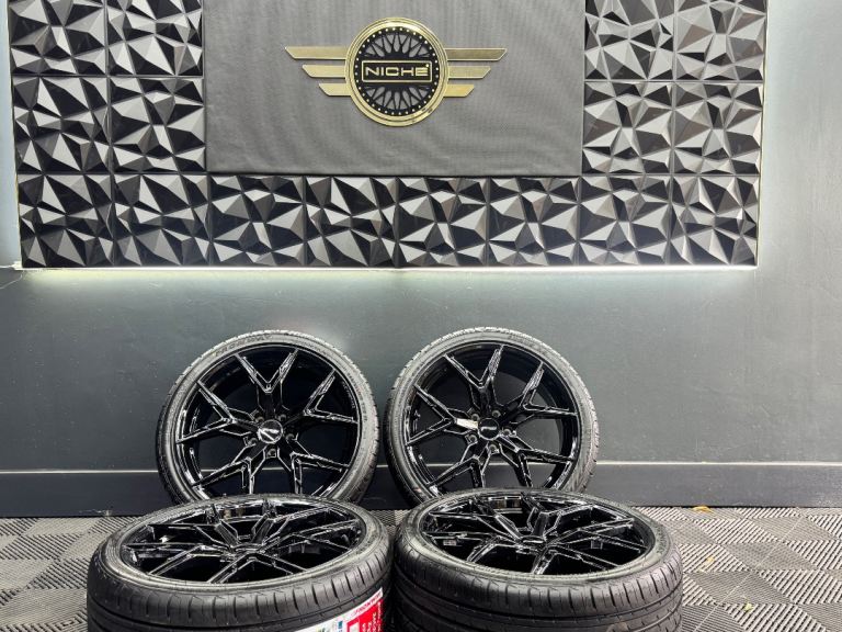 19” inch velocity alloys wheels 5x112 audi vw mercedes rs3 golf r a45 a35 cla tt caddy