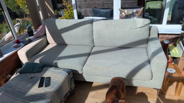 Light grey sofa