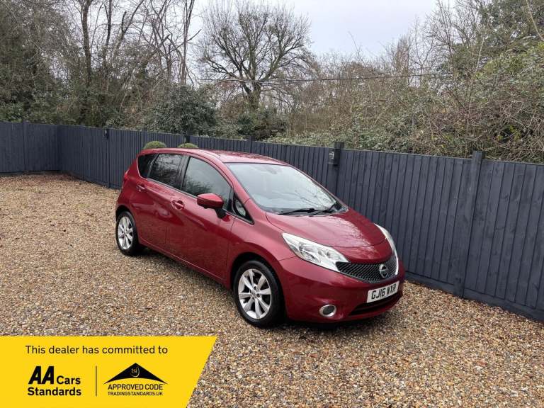 2016 Nissan Note 1.2 DiG-S Tekna 5dr Auto MPV PETROL Automatic