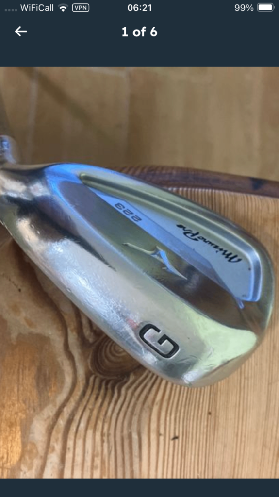 Mizuno pro 223 gap wedge 
