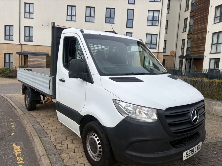 Mercedes sprinter pick up flat bed no vat 