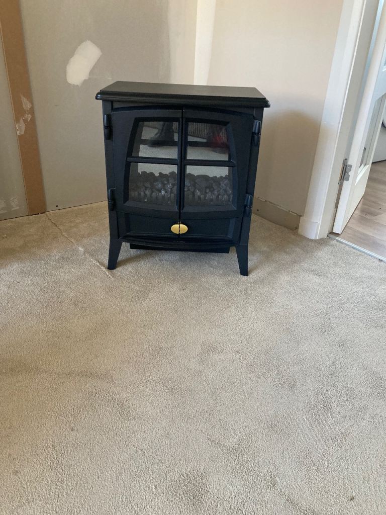 Black Electric Stove Heater – Good Condition