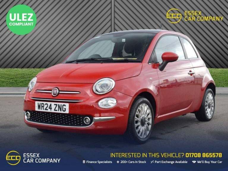 2024 Fiat 500 1.0 MHEV Hatchback 3dr Petrol Manual Euro 6 (s/s) (70 bhp) Hatchback Petrol Manual