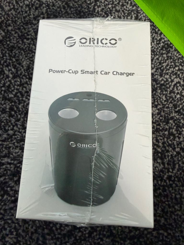 Orico Power-Cup Smart Car Charger - New, Boxed