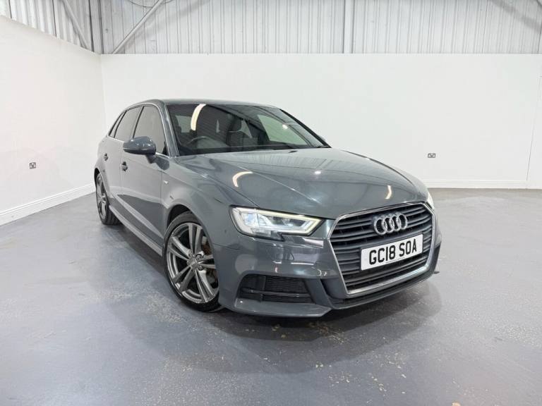 2018 Audi A3 2.0 TFSI S line Sportback 5dr Petrol Manual Euro 6 (s/s) (190 ps) Hatchback Petrol M...