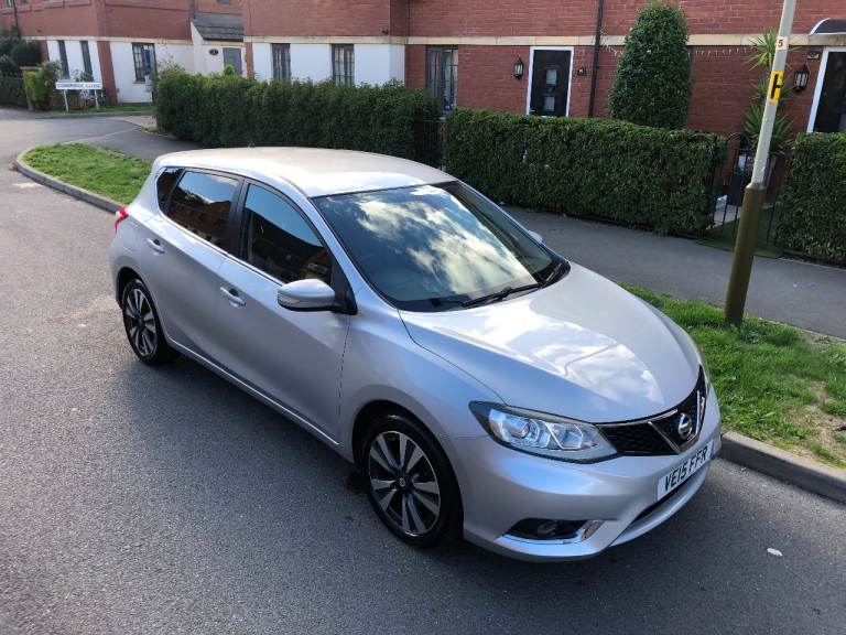 Nissan Pulsar N-Tec Dig-T 1.2 Petrol (15). 54k miles! FSH+£1k T/chain. 1 owner! Cam/Nav/BT. LIKE NEW