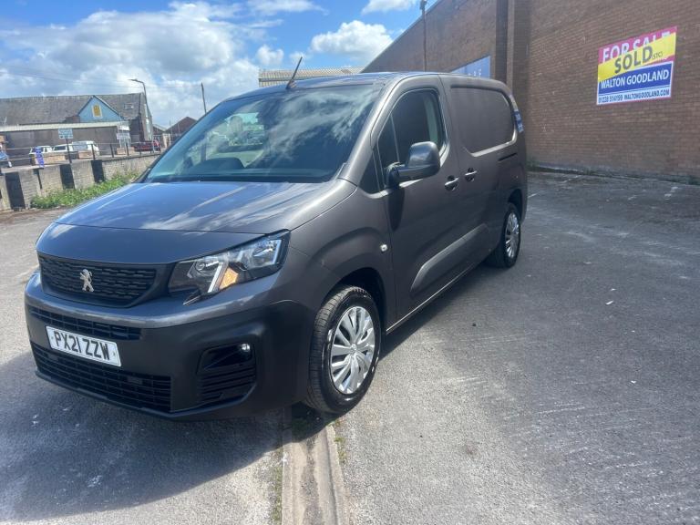 2021 Peugeot Partner 850 1.5 BlueHDi 100 Professional Crew Van PANEL VAN Diesel Manual
