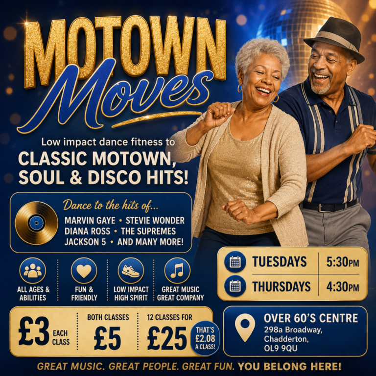 Motown Moves Classes in Oldham
