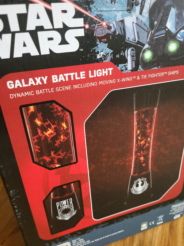 Star Wars lava lamp