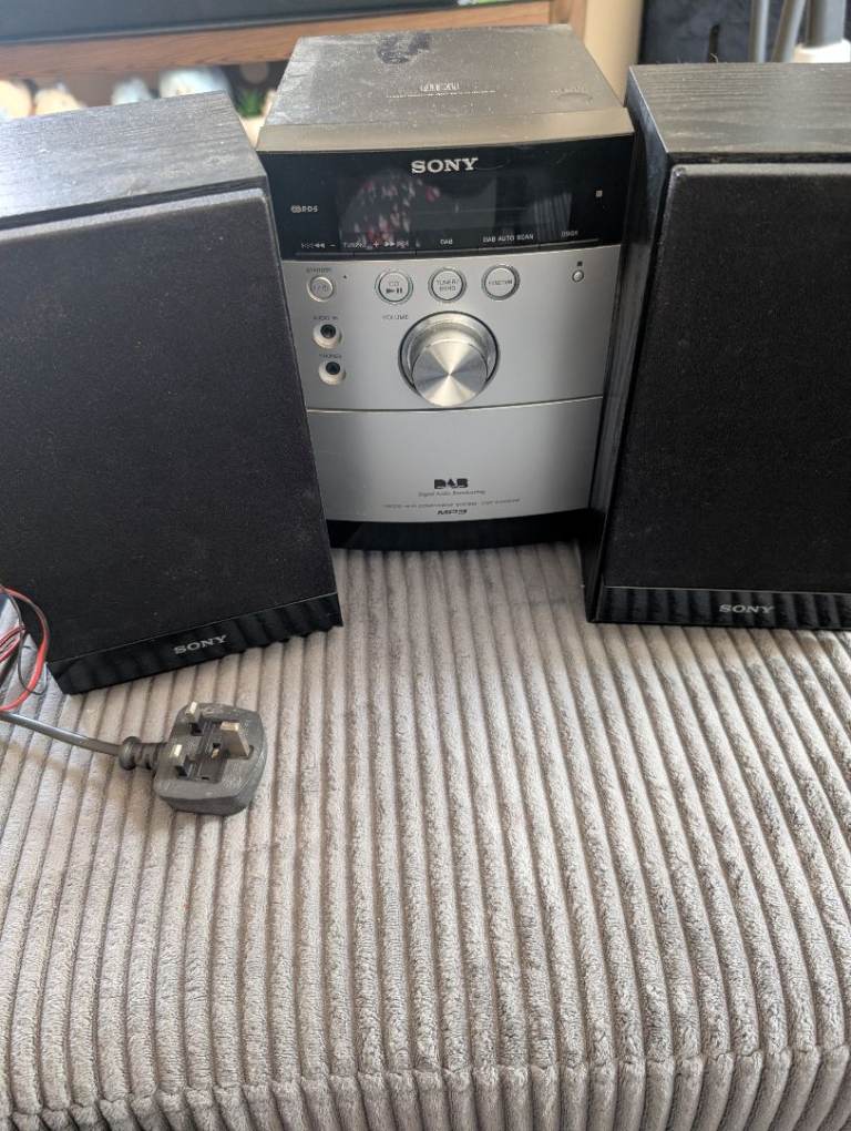Sony DAB Mini Stereo. Sound dial not functioning properly 