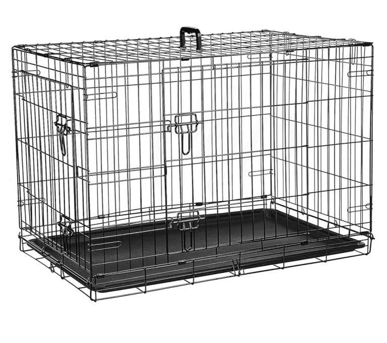 2 XL Dog Crates 107cm x 69cm x 75cm