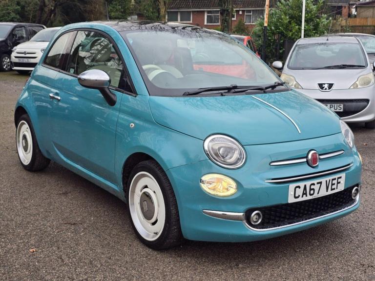 2018 Fiat 500 1.2 Anniversario Euro 6 (s/s) 3dr Hatchback Petrol Manual