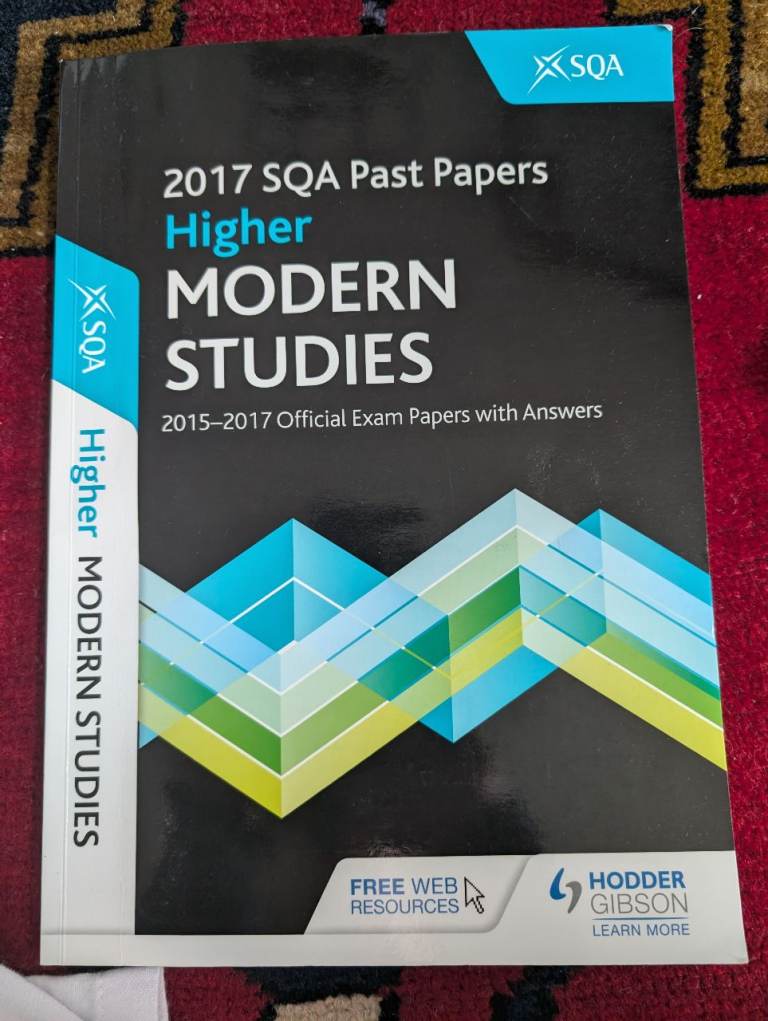 Higher Modern studies past paper textbook , £7.00 for Sale in Edinburgh ...
