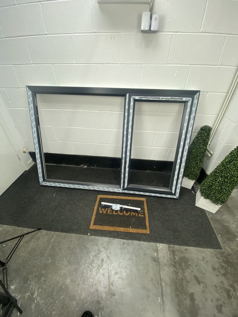 Brand new upvc pvc window