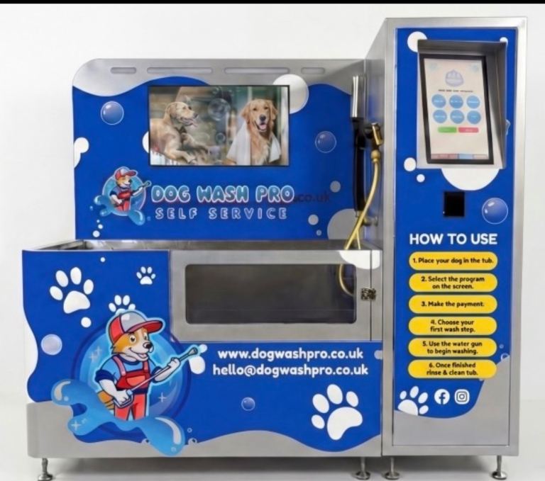 Self Service Dog Wash Machine