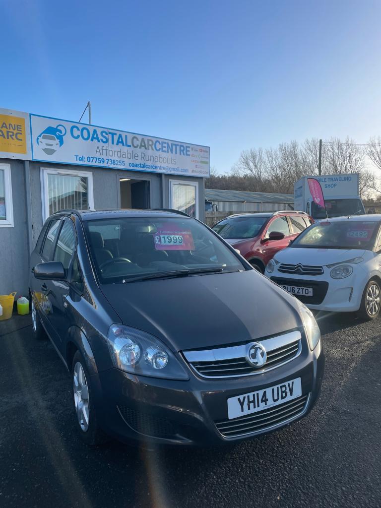 2014 Vauxhall Zafira 1.8i [120] Exclusiv 5dr MPV Petrol Manual