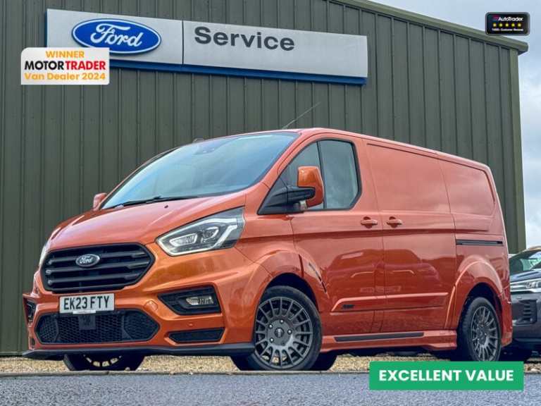 2023 Ford Transit Custom 2.0 EcoBlue 170ps Low Roof Limited Van PANEL VAN DIESEL Manual