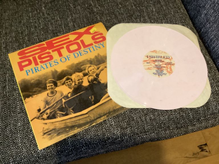Sex Pistols Pirates of Destiny RARE Punk LP record 