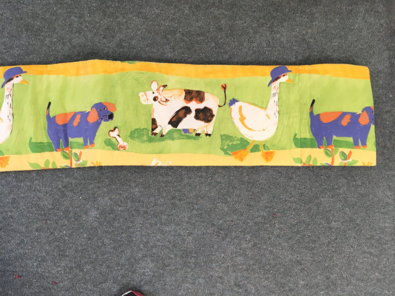 John Lewis Animal (Dog, Goose, Cow) Curtain Pelmet 