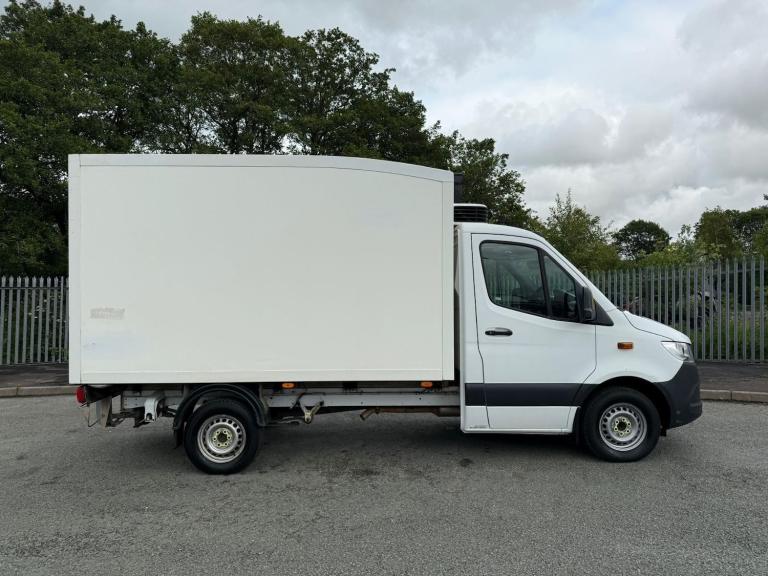 2018 68 REG MERCEDES BENZ SPRINTER 314 CDI MWB FRIDGE VAN AUTO WHITE EURO 6