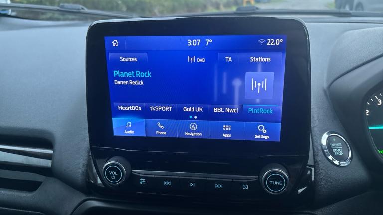 2022 Ford Ecosport 1.0 EcoBoost 125 Active 5dr HATCHBACK PETROL Manual