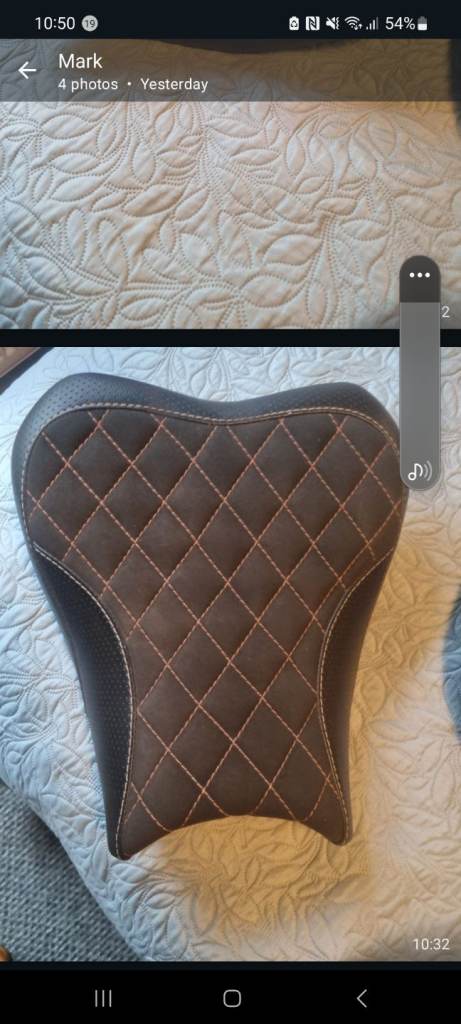 Z900 customised seat