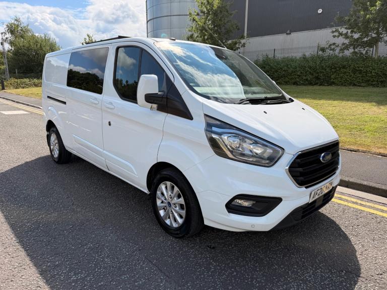 2020 Ford Transit Custom 2.0 EcoBlue 130ps Low Roof D/Cab Limited Van Auto PANEL VAN Diesel Autom...