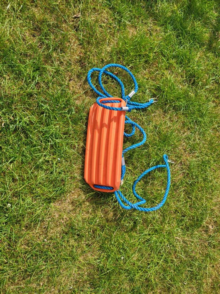 garden swing seat and rope