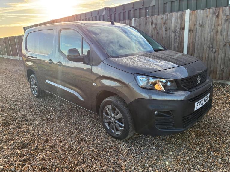 2021 Peugeot Partner 1.5 BlueHDi 950 Asphalt Premium Long Panel Van EAT8 LWB Euro 6 (s/s) 6dr PAN...