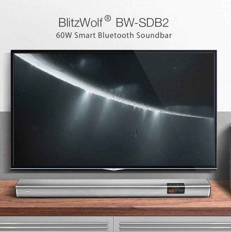 NEW & SEALED BlitzWolf® BW-SDB2 60W Smart Soundbar 