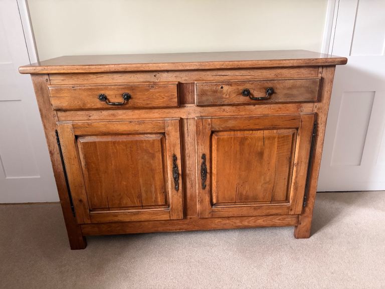 Light Oak Side Board 