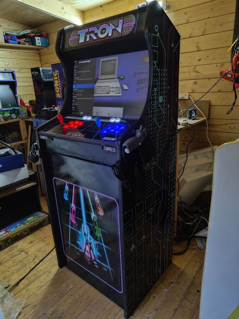 Light gun arcade machine 
