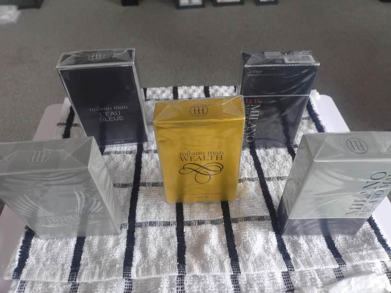 Milano Man Fragrances - New, Sealed
