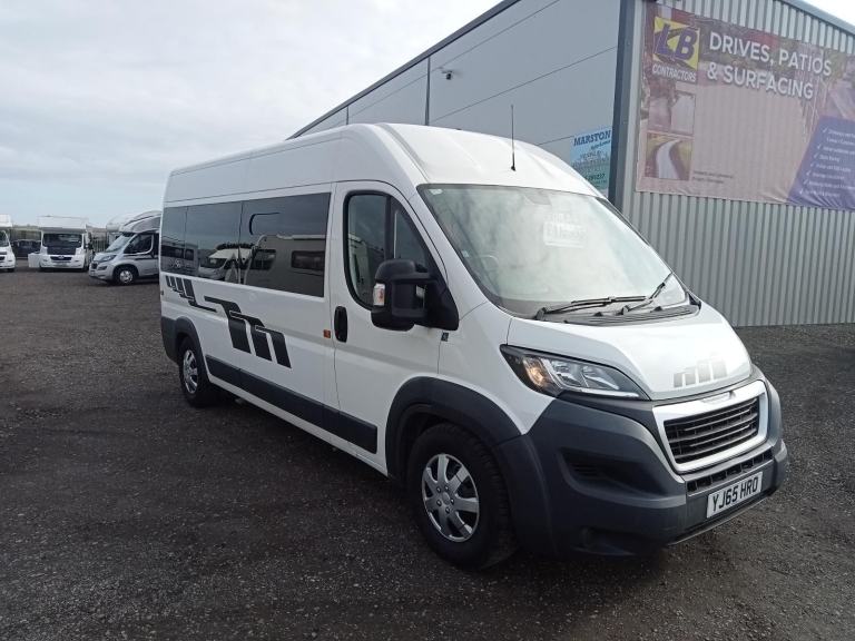 PEUGEOT BOXER 2 BERTH CAMPER 65 PLATE 