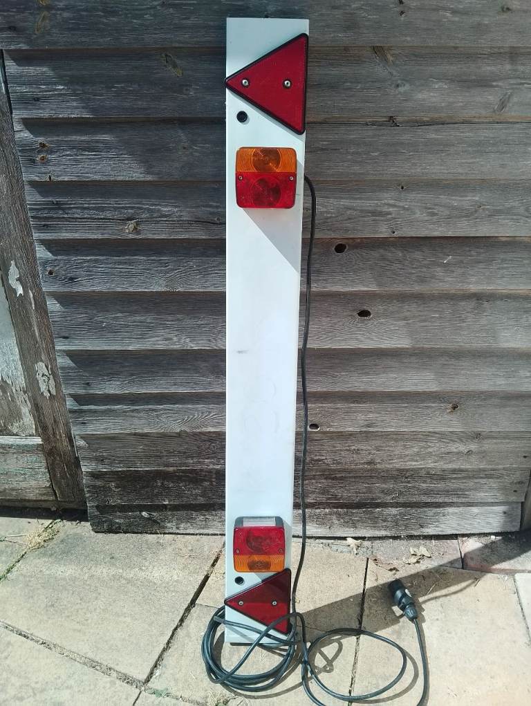 Trailer lights lighting board – 4 foot wide with 16 foot cable