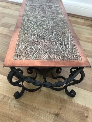 Morrocan copper metal food warmer antique