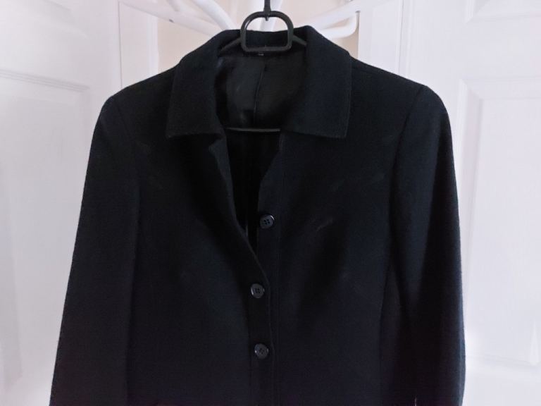 Coats MarCona Exclusive Pure New Wool Black Colour Size: 8 (UK) Eur 36 