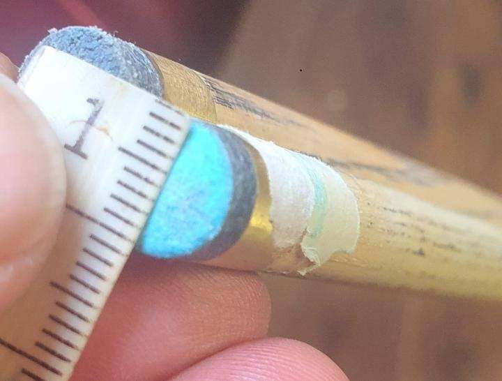 Snooker/Pool Cue with Brass Joint – Good Condition