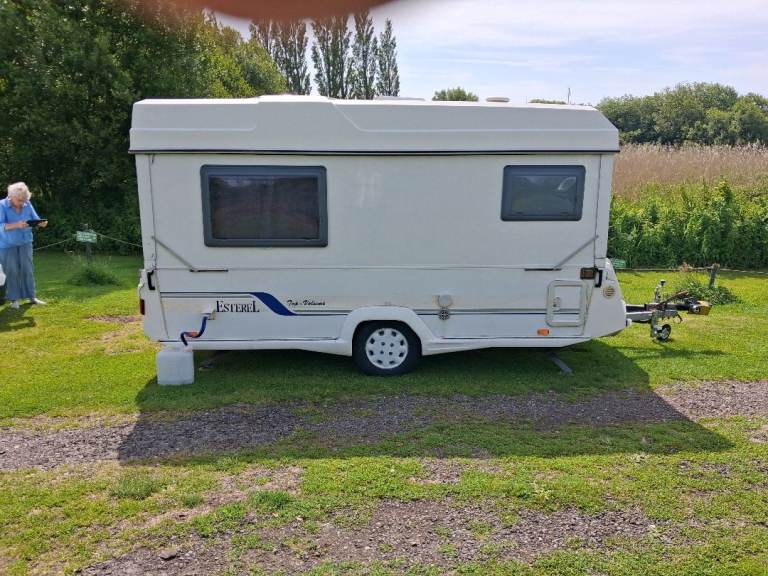 Esterel 2 birth folding caravan