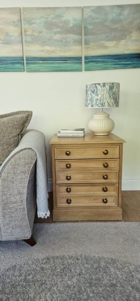 Lovely Stripped Oak Side Drawers