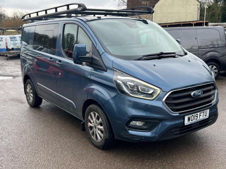 2019 Ford Transit Custom 2.0 300 EcoBlue Limited Crew Van L1 H1 Euro 6 5dr (6 Seat) PANEL VAN Die...