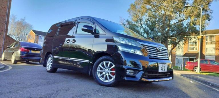 2011 Toyota Vellfire 2.4L PETROL AUTO 7 SEATS 5 DR Petrol Automatic